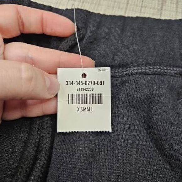 NWT Hollister HCO‎ Zipper Pocket Soft Joggers Black Size Extra Small - Picture 4 of 7